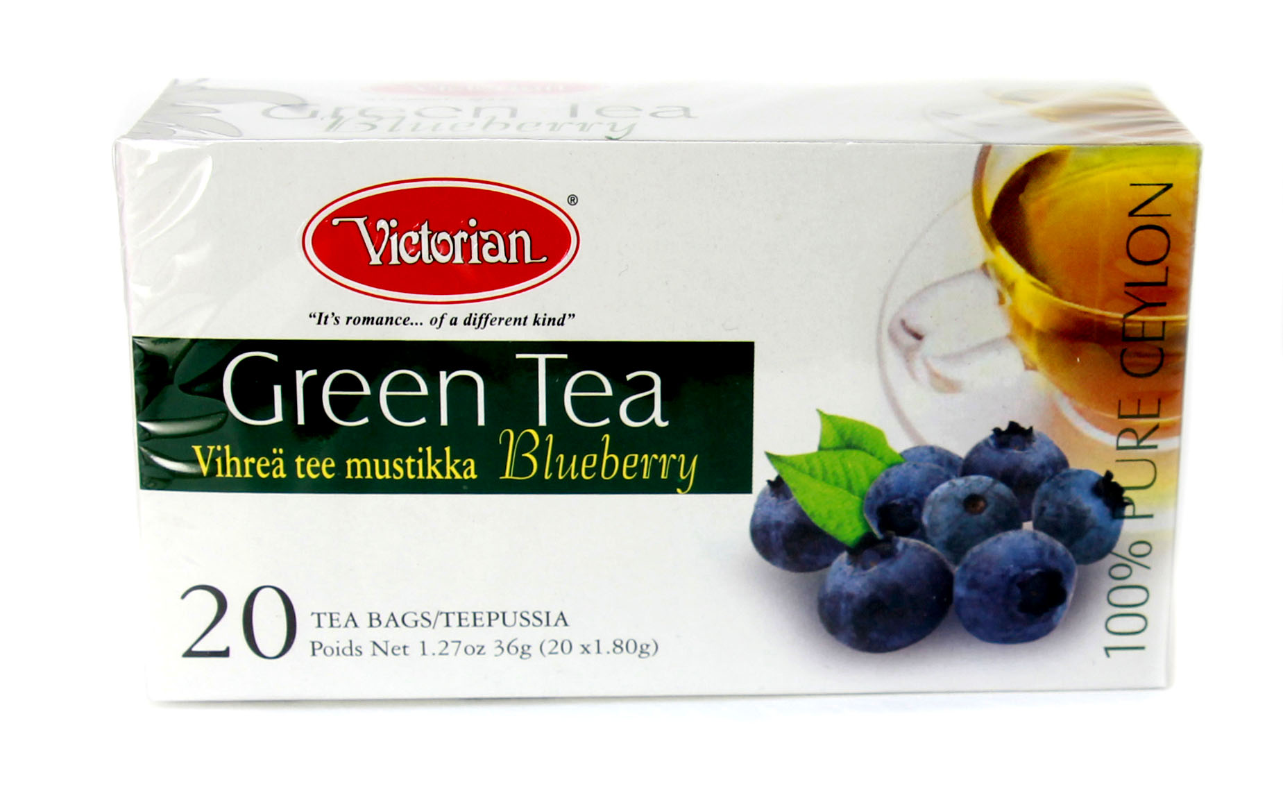 Victorian Green Tea & Blueberry 20 Pcs 36g